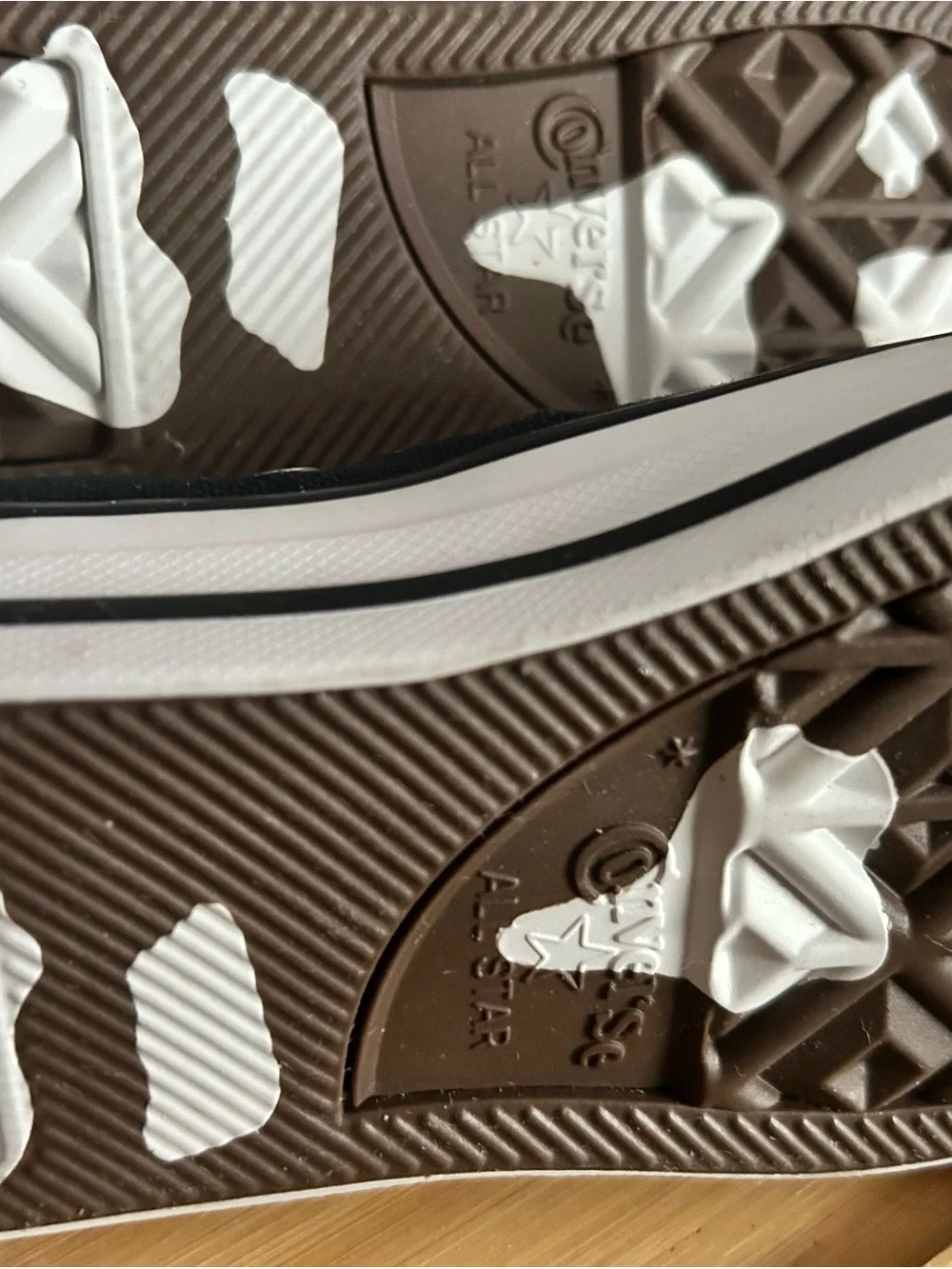 Converse Black Canvas Low-Top Sneakers with Olive Laces